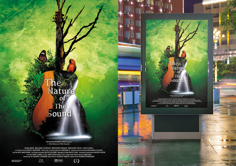 The Nature of The Sound Mockups