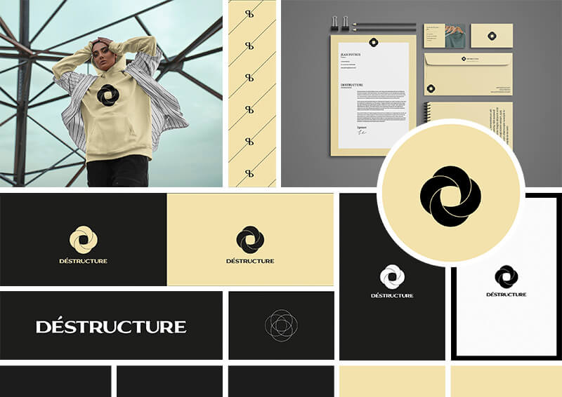 Deliciae & Aubercy Mockup moodboard