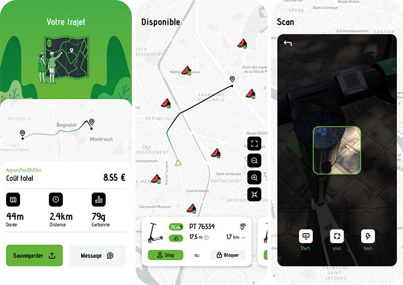 Map App Maquettes