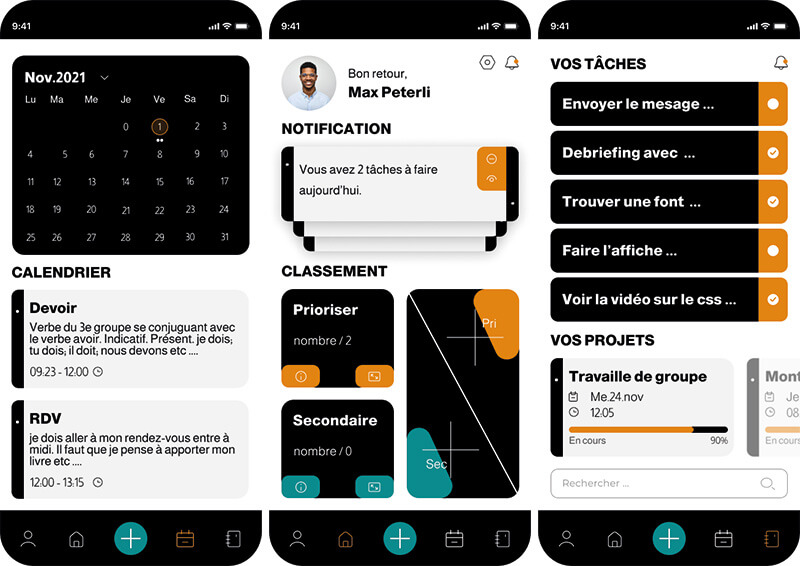 To-doListApp Maquettes